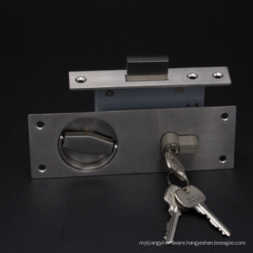 304 Stainless steel Fire Escaping Door Lock with concealed plate pull handle